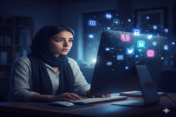 خلف الأزرار والرسائل… معركة صامتة تخوضها النساء ضد العنف الرقمي