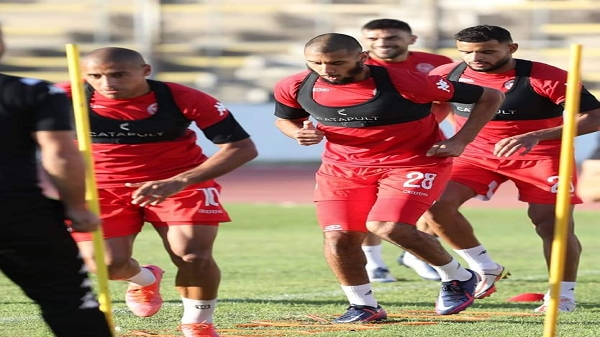 الحصة التدريبية الأخيرة لنسور قرطاج ?? قبل ملاقاة شقيقه الموريتاني